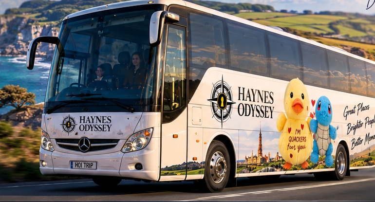 Artwork from the Haynes Odyssey website project